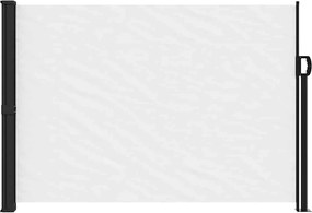 vidaXL Σκίαστρο Πλαϊνό Συρόμενο Λευκό 140 x 300 εκ.