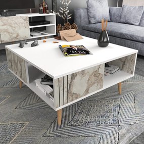 Coffee Table Ronas - White White