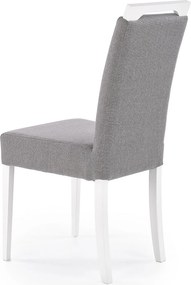 Καρέκλα Clara-Gkri-Leuko (2) τεμάχια