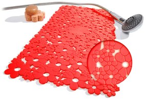 Πατάκι Αντιολισθητικό Fiore 00087.009 Red 34Χ74 34x74cm PVC