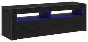 vidaXL Ντουλάπι TV Μαύρο 120 x 35 x 40 εκ. Επεξεργασμένο ξύλο