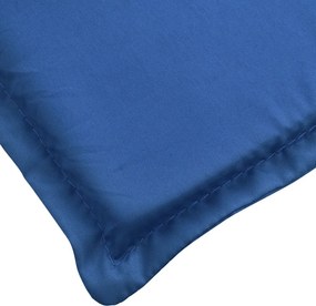 vidaXL Μαξιλάρια ξαπλώστρας Ύφασμα Oxford (100% πολυεστέρας) Μπλε Ρουά