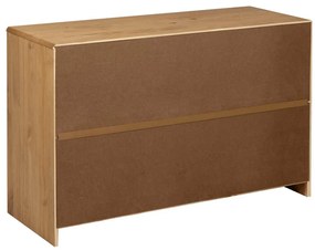 vidaXL Μπουφές SAUDA Δρυς 114x43x75,5 εκ. από Μασίφ Ξύλο Πεύκου
