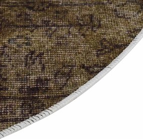 vidaXL Χαλί Πλενόμενο Πολύχρωμο Ø 120 εκ. Patchwork