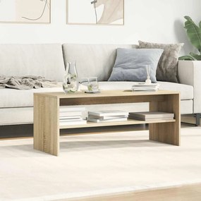 vidaXL Έπιπλο Τηλεόρασης Sonoma Δρυς 100x40x40 εκ. από Μοριοσανίδα