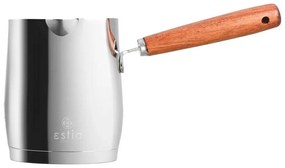 ESTIA ΜΠΡΙΚΙ ΑΝΟΞΕΙΔΩΤΟ MOKKA 345ml ΜΕ ΞΥΛΙΝΗ ΛΑΒΗ