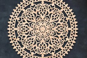 Intra απο ξύλο plywood 3mm-4mm πάχος – Διακόσμηση τοίχου Mandala Cut Laser Δίασταση  40x30 cm INTRAFABR-63925911