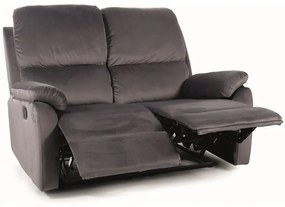 SOFA ROZKŁADANA SPENCER 2 VELVET SZARY BLUVEL 14 DIOMMI-80-2998