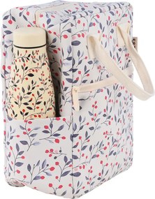 Ισοθερμική Τσάντα Φαγητού 7lt Estia Save The Aegean Bloom Beige 01-32982
