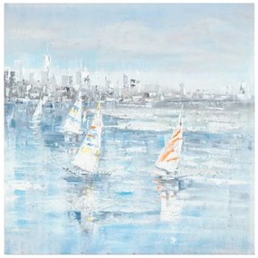 Πίνακας Σε Καμβά Watery Inart 100X3X100 εκ 296-000016 296-000016