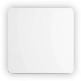 Φωτιστικό Τοίχου Cover Square 195728 15x15x5cm LED 9,5W 3000K White Ideal Lux