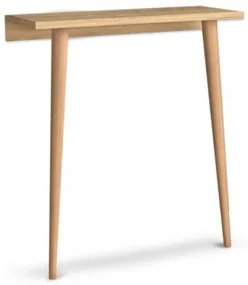 Κονσόλα Fiona Megapap από μελαμίνη χρώμα oak 60x22x76εκ.