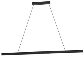 Φωτιστικό Οροφής - Ράγα Montebuono 390368 180x6,5x150cm Led Black Eglo