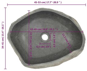 ΝΙΠΤΗΡΑΣ RIVER STONE ΟΒΑΛ 45-53 ΕΚ. 146214