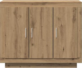 vidaXL Μπουφές Αρτισιανή Δρυς 92x35x75 εκ. από Επεξεργασμένο Ξύλο