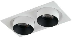 Φωτιστικό Οροφής - Σποτ Outsider INC-OUTSIDER-2X30C Ρυθμιζόμενο 2x30W Led 3000K 13x24x10,5cm White I Αλουμίνιο