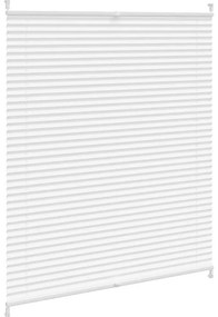 Πλισέ στόρι σκίασης 100x100cm Λευκό