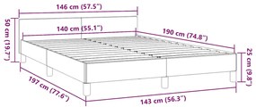 ΣΚΕΛΕΤΟΣ ΚΡΕΒΑΤΙΟΥ ΧΩΡΙΣ ΣΤΡΩΜΑ ΠΡΑΣΙΝΟ 140X190 ΕΚ. ΥΦΑΣΜΑΤΙΝΟ 347414