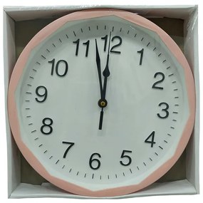 Ρολόι τοίχου - XH-8607 - 186076 - Pink
