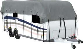 vidaXL Κάλυψη οροφής τροχόσπιτου Γκρι 700x300 cm Μη υφασμένο ύφασμα
