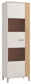 ΒΙΤΡΙΝΑ ΜΟΝΟΦΥΛΛΗ BELFORT 1K VS1 CASHMERE-ARTISAN OAK 60x40x193εκ 11013023