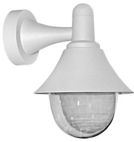 Απλίκα Φωτιστικό Τοίχου Φ18 Ε27 IP44 Down Lumen-9-940-Λευκό 9-940