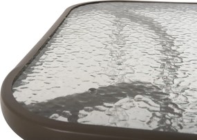 ΣΕΤ ΤΡΑΠΕΖΑΡΙΑΣ 5ΤΜΧ ADAM HM10897.04 ΤΡΑΠΕΖΙ 110x60εκ &amp; 4 ΠΟΛΥΘΡΟΝΕΣ--ΣΑΜΠΑΝΙ