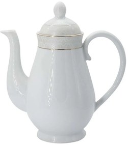 Τσαγιέρα Πορσελάνινη PR14141111 1150cc White-Gold Oriana Ferelli® Porcelain