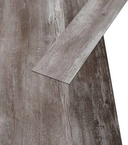 vidaXL Πλάκες Δαπέδου 5,02 m² 36 pcs PVC Ματ Ξύλο Καφέ