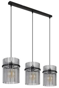 Κρεμαστό Φωτιστικό Οροφής 3xE27 Gorley Globo Lighting-15698-3H-Μαύρο 15698-3H