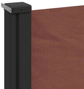 vidaXL Σκίαστρο Πλαϊνό Συρόμενο Καφέ 160 x 500 εκ.