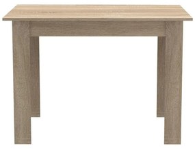 Τραπέζι Manka μελαμίνη σε sonoma απόχρωση 110x80x77εκ 110x80x77 εκ.