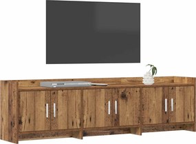 vidaXL Ντουλάπι TV 168 x 33 x 47 εκ. Παλαιωμένο ξύλο