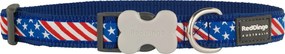 Κολλάρο Σκύλου Red Dingo STYLE US FLAG 15 mm x 24-36 cm