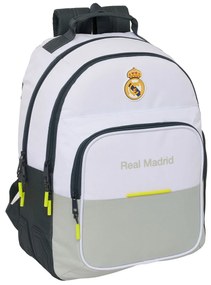 Σχολική Τσάντα Real Madrid C.F. Λευκό 32 x 42 x 15 cm