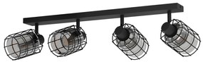Φωτιστικό Σποτ Eglo 99713 CONSACA Μαύρο Ματ (Black Mat)