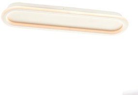 Φωτιστικό Οροφής Aca BR20LEDC57WHDCCT APOLLO Λευκό (White) 3000-4000-6000K