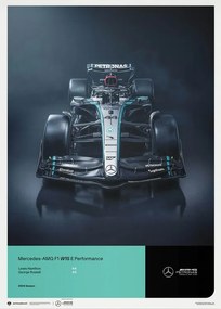 Εκτύπωση τέχνης Mercedes-AMG Petronas F1 Team - F1 W15 - 2024, Automobilist