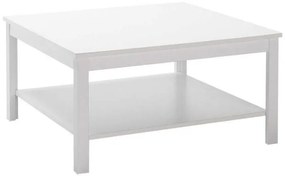 Τραπεζάκι σαλονιού Rustic Megapap χρώμα λευκό 80x80x40εκ.-GP009-0259,1