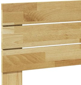 vidaXL κεφαλάρι 75 cm μασίφ ξύλο δρυς