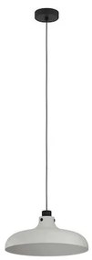 Eglo Matlock Μοντέρνο Κρεμαστό Φωτιστικό Μονόφωτο Καμπάνα με Ντουί E27 σε Γκρι Χρώμα 43825