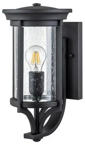 Φανάρι Απλίκα Φωτιστικό Τοίχου 1xE27 IP44 Merrill Elstead Lighting-FE-MERRILL1-S-BLK-Μαύρο FE-MERRILL1-S-BLK