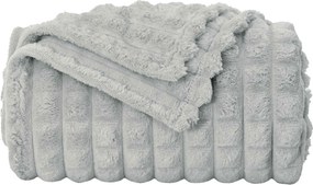 vidaXL Κουβέρτα Γκρι 240 x 220 cm Μαλλί