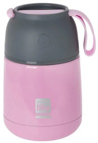 Ecolife Θερμός Φαγητού 450ml Baby Pink 33-BO-9076
