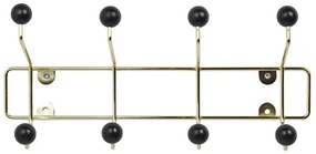 Κρεμάστρα Saturnus PT2606 34x10x15cm Gold-Black Present Time Μέταλλο