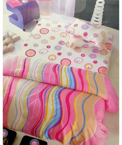 Κουβερλί Aline Pink Ρυθμός Υπέρδιπλo 220x240cm 100% Βαμβάκι
