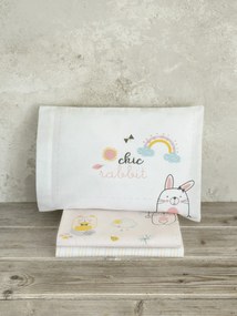 Σετ Παπλωματοθήκη Κούνιας - Chic Rabbit 5206482119574