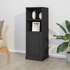 vidaXL Ντουλάπι Μαύρο 36x35,5x103,5 εκ. από Επεξεργασμένο Ξύλο