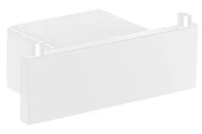Άγκιστρο Διπλό Επιτοίχιο White Mat Sanco Agora 120648-M101
