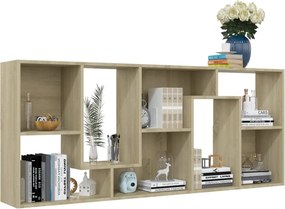 vidaXL Βιβλιοθήκη Χρώμα Sonoma Δρυς 67x24x161 εκ. από Επεξ. Ξύλο